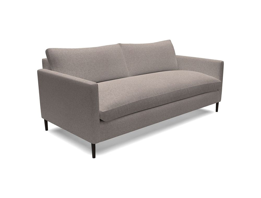 Heyshott 3 Seater Sofa in Two Tone Plain Biscuit